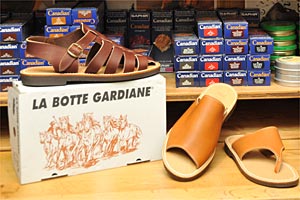 Sandales botte gardiane